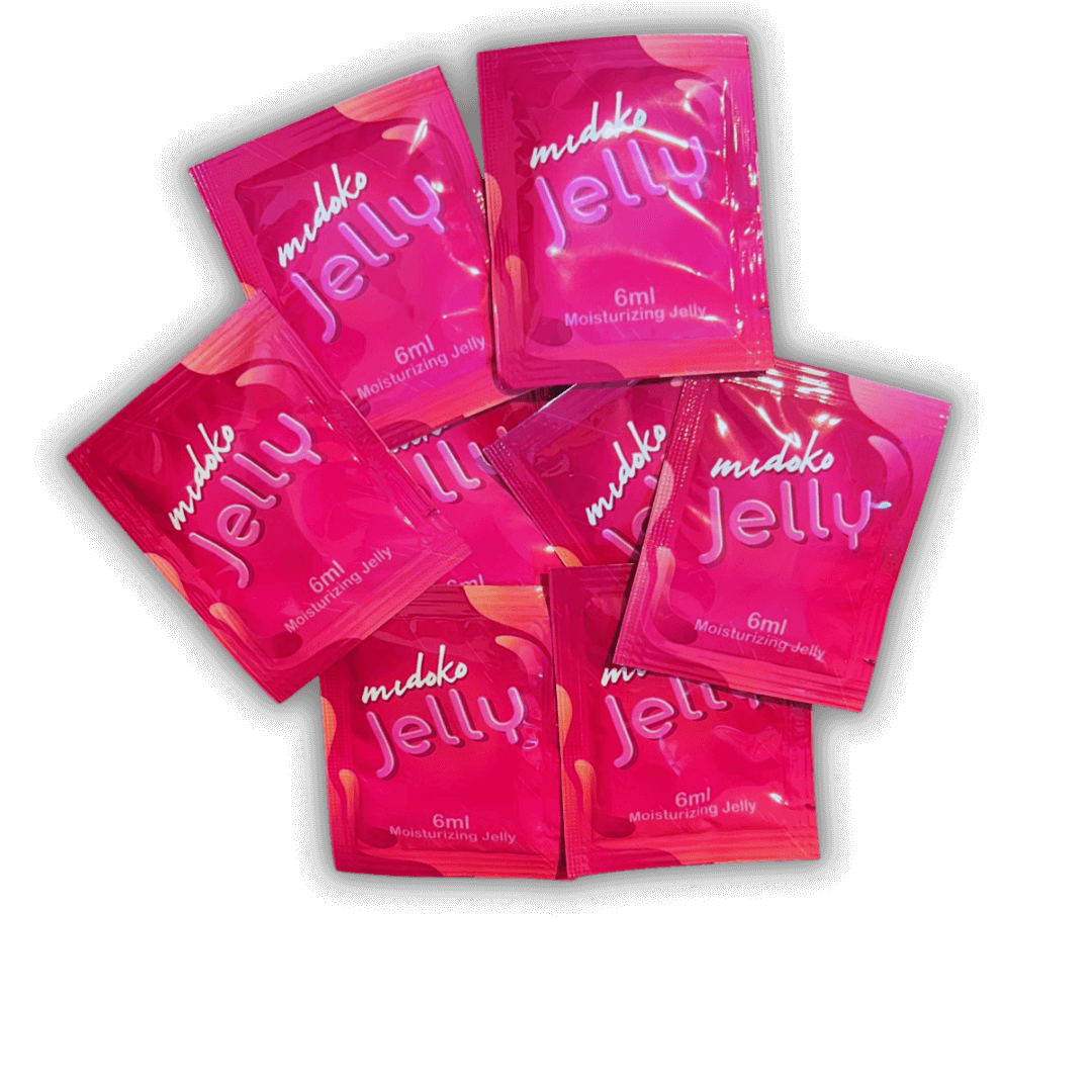 Pack of MOISTURIZING JELLY 6ML tubes, ideal poppers for hydration and skin nourishment.