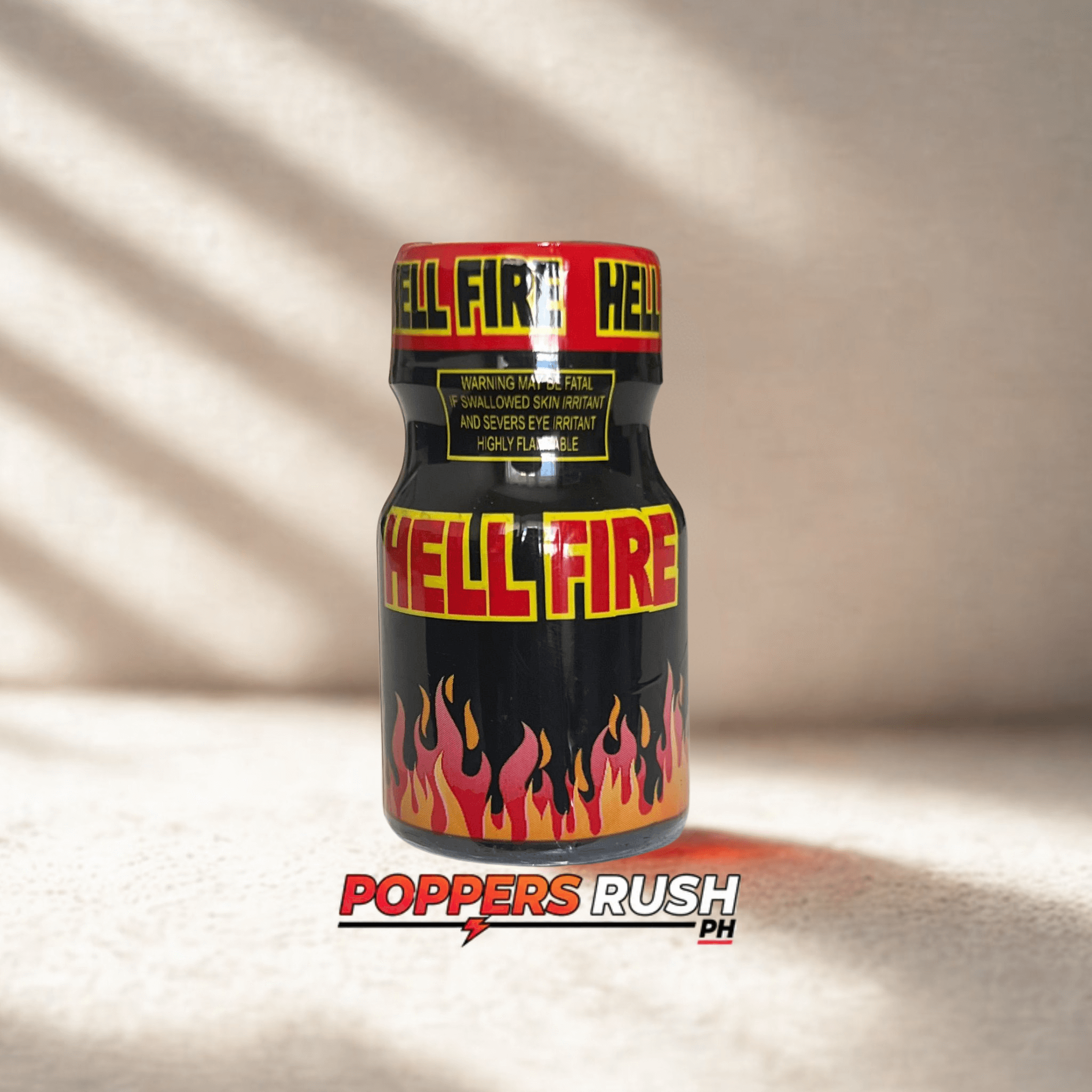 HELL FIRE 10ML - Premium Poppers | Intense Formula PH | POPPERS RUSH