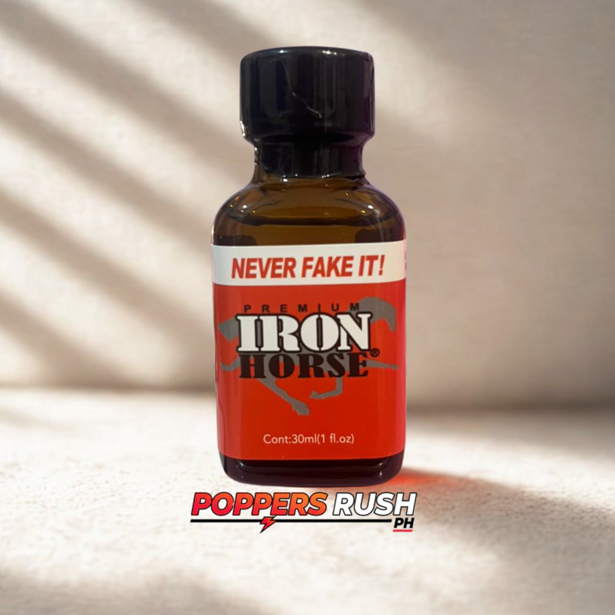 IRON HORSE 30ML - Premium Poppers | Powerful Formula PH | POPPERS RUSH