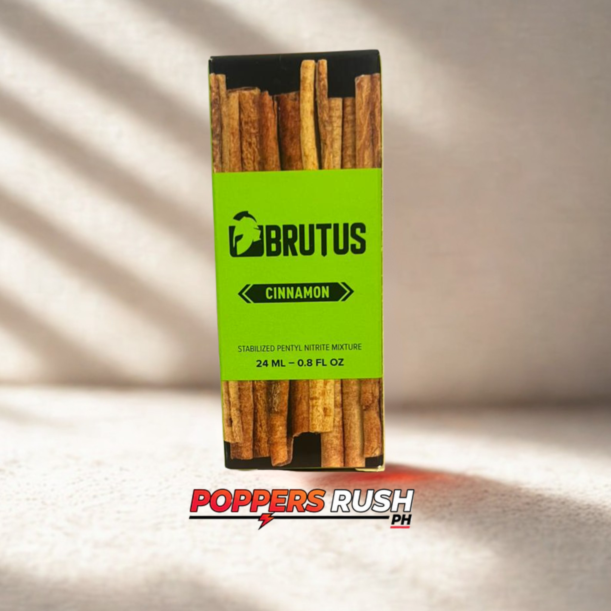 Brutus Cinnamon Poppers | Aluminum Bottle - 24ml