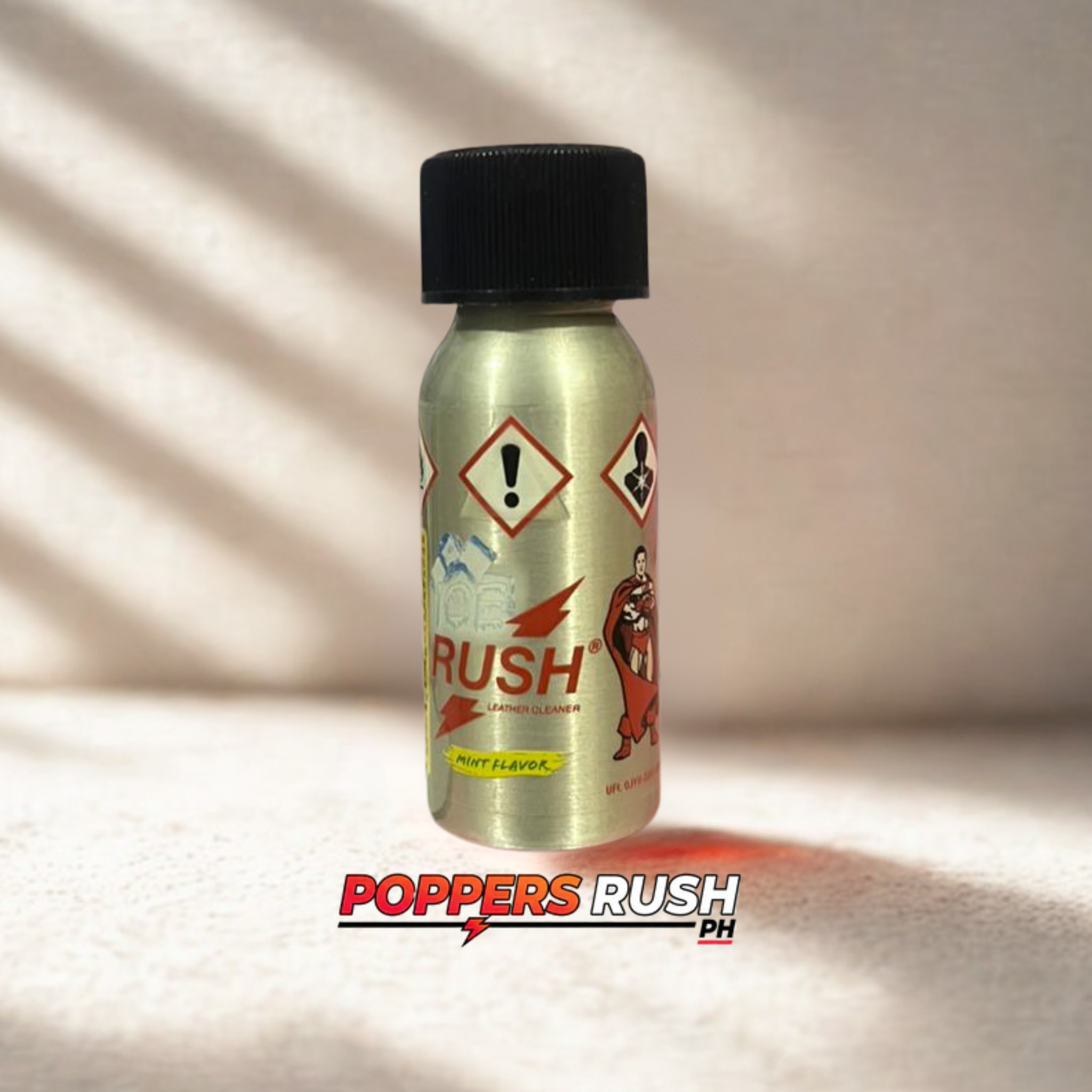 Ice Rush Mint Flavor Poppers | Aluminum Bottle 24ML